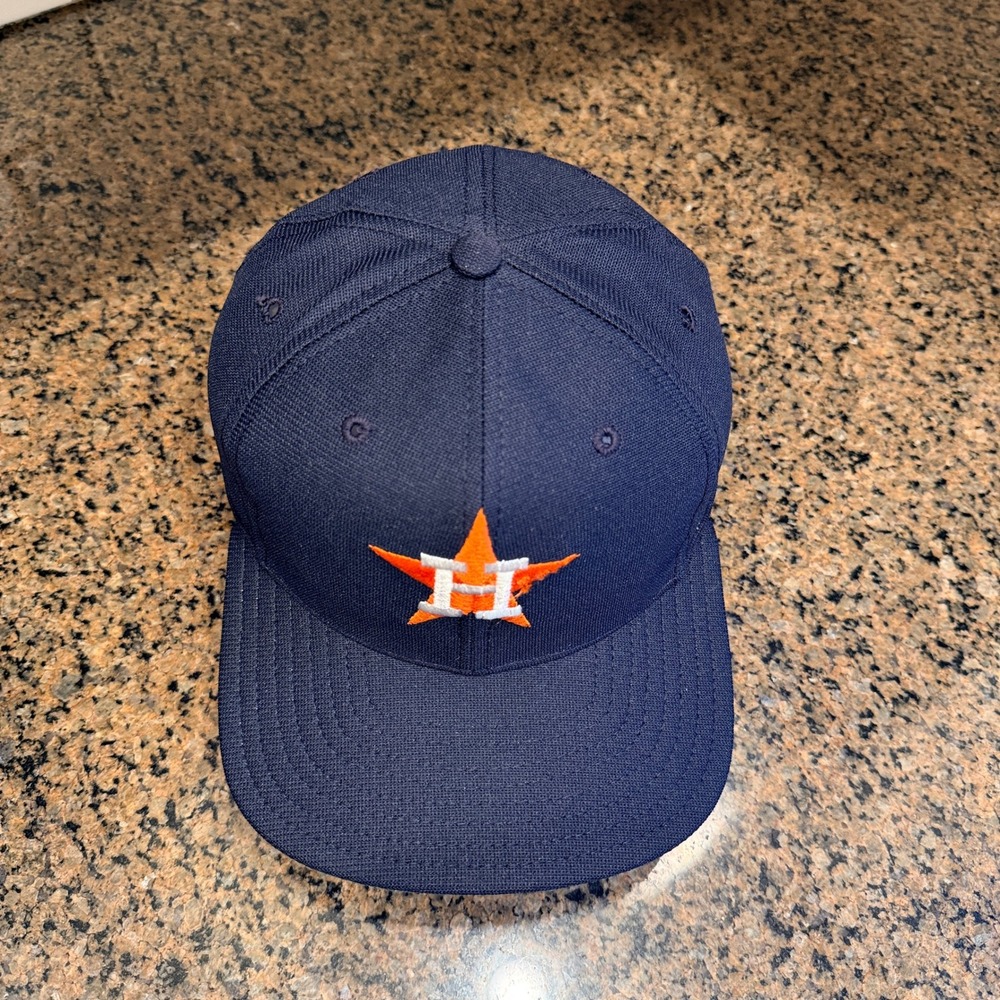 Vtg 90s Houston Astros New Era Pro Model Snapback Hat M-L Made in USA Deadstock - Picture 6 of 10